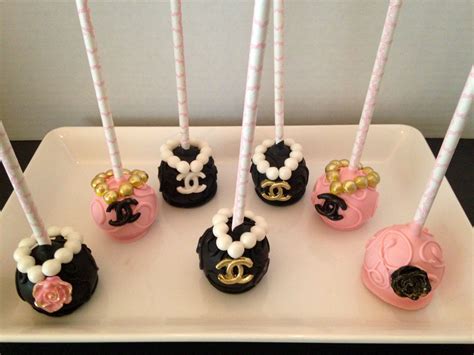 chanel inspired cake pops|chanel cake ideas.